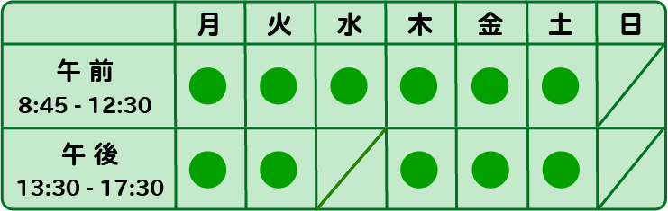 啓明こどもクリニック　診療時間